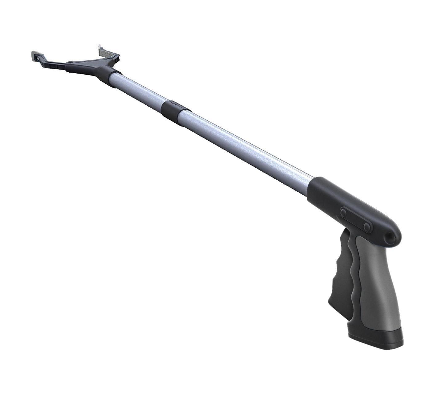 2024 Upgrade PowerGrip T9, Grabber Reacher Tool, Wide Jaw, Foldable, Steel Cable, with 96 Grip Points for Firm Grip, 32" with Magnet